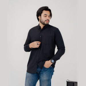 Kemeja Cotton Oxford LS Hey Man Modern Fit