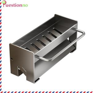 [questionno]Sink Caddy Organizer Kitchen Storage Rack Multi-Function Countertop Storage Shelf Self-Drainage for Kitchen Bathroom