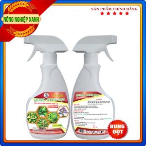 BUNG ĐỌT: Chế Phẩm Vi Sinh Kích Thích Tăng Trưởng Thân Lá Bật Mầm Dạng Xịt Trực Tiếp - Chai 500 ml