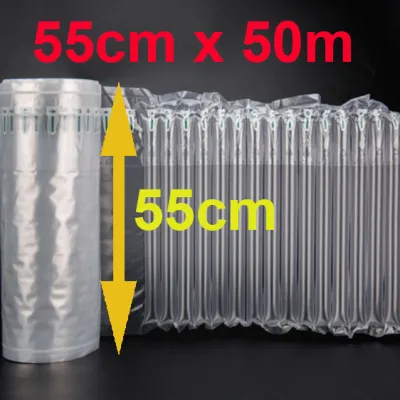 Inflatable air column bubble wrap packaging (15cm-60cm) x 50m