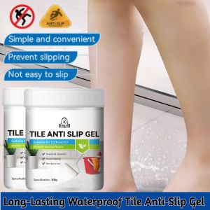 Waterproof Tile Anti-Slip Gel Non-Slip Epoxy Paint Floor Paint Long-Lasting Anti-Slip Transparent Invisible Gel For Bathroom Kitchen Daily Home Use