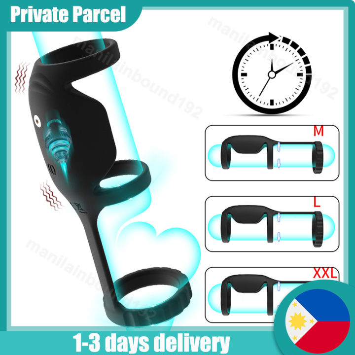 In StockVibrator for Man 3in1 Cock Ring for Penis Testicles G Spot  Stimulation Penis Ring