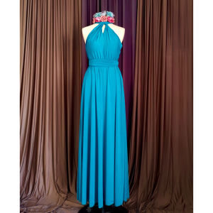 Premium Infinity Dress Floor Length Multiway Maxi Gown w/ Free Tube - Bridesmaid Godmother Use