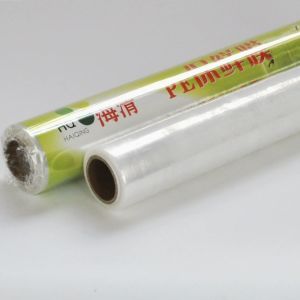 Food Grade PE Plastic Wrap 10/20/30M Easy Tear Strong Cling for Freshness in Kitchen