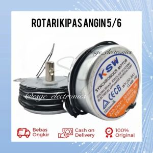 ROTARI KIPAS ANGIN DINDING ROTARI MOTOR KIPAS DINAMO MOTOR ROTARI 5/6 RPM KIPAS ANGIN DINDING