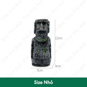 Tổng Hợp Tượng Trang Trí Hồ Cá | Phật Moai Nữ Thần Tự Do Cầu Chùa Làng Quê | 8m2