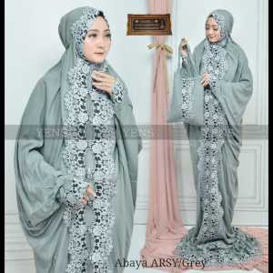 Mukena Terusan Dewasa Jumbo Polos Renda Arsy Adem                          Mukenah Terbaru 2022 Terusan Polos Katun Dewasa Adem Jumbo Xl Remaja Santri Premium Murah Bali Mewah Hantaran Seserahan