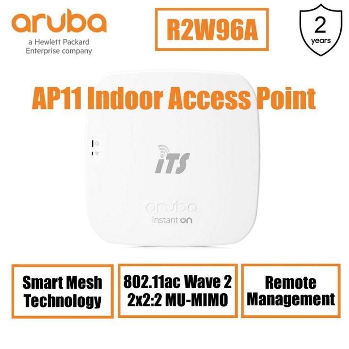 Aruba Instant On AP11 AC1200 MU-MIMO Access Point (Bundle 12V PSU) | Lazada