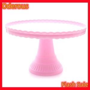 Oderous 1pc Durable Cake Display Stand Dessert Storage Holder Dessert Tray Wedding Party