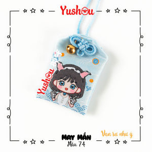 Móc Khóa Yushou May Mắn - Mẫu 74 - Vạn Sự Như Ý (Kiểu Omamori) Có sẵn