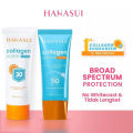 HANASUI Collagen Water Sunscreen SPF50 PA+++ / SPF30 PA+++ 30ml - Hanasui Sunscreen. 