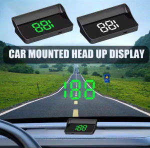 Màn Hình HUD GPS Ô Tô Hiển Thị Tốc Độ – Đồng Hồ Kính Lái Cắm USB Dùng Ngay Nhỏ Gọn Trên Taplo