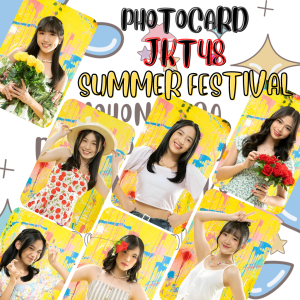 (43 PCS) PHOTOCARD SUMMER FESTIVAL JKT48 | PHOTOCARD JKT48 UNOFF PREMIUM