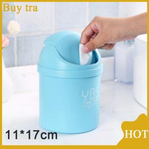 [Buytra] Desktop Mini Waste Bin Small Trash Can Household With Bins Desk Storage