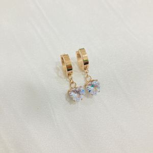 Anting Titanium Permata Anti Karat Aksesoris Fashion AT025