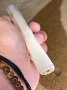 pipa gg asli lokal panjang 18cm blimbing tebal bening