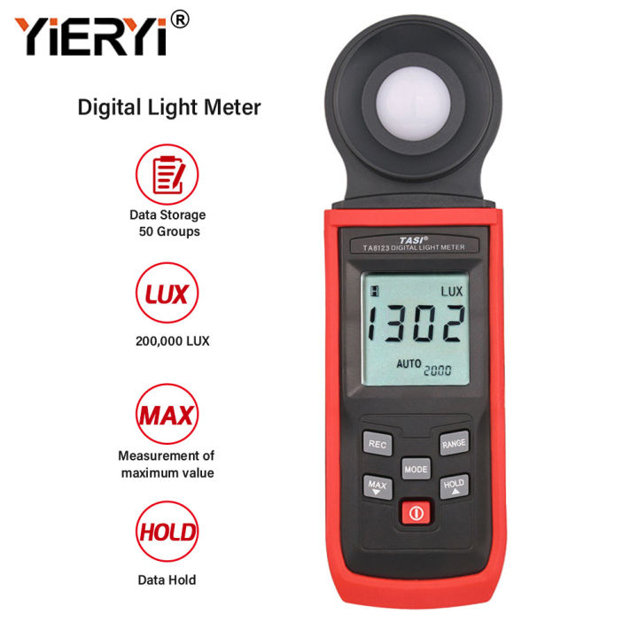 Yieryi Light Meter Photography camera Digital Luxmeter Integrated ...