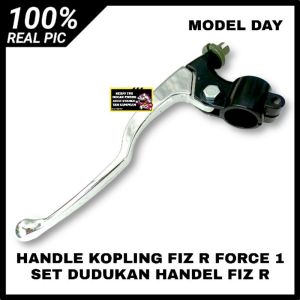 HANDLE KOPLING FIZ R FORCE HANDEL TUAS KOPLING YAMAHA F1ZR FORCE 1 CROME SET DUDUKAN HANDLE HANDEL KOPLING KIRI F1ZR F1 FORCE 1 MODEL DAY
