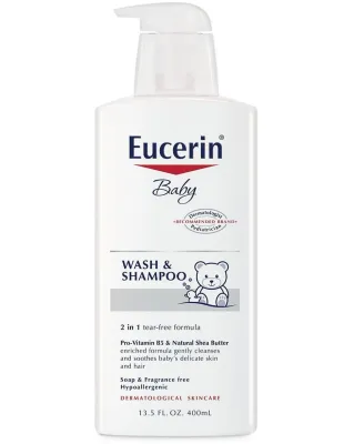[ iiMONO ] Eucerin Eczema Relief Flare-up Treatment | Baby Cream | Itch Relief Calming Lotion | Body Wash Shampoo Immediate Relief for Eczema-Prone Skin