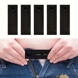 Metal Button Extender for Jeans Vintage Style Adjustable Waist Buckles  Detachable Extended Button for Pants