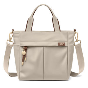 GOLF QUALITY Large Capacity Womens Shoulder Bag Multi-Functional Commuter Bag Waterproof Nylon Sling Bag Female Shoulder Crossbody Bag Fashionable Casual Versatile Tote Bag