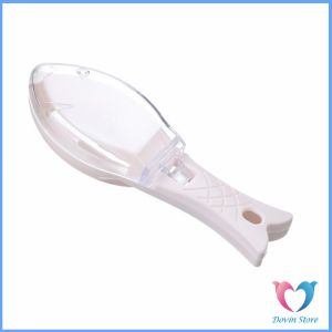 DS. ที่ขูดถอดเกล็ดปลา อุปกรณ์ครัว  มีกล่องเก็บเกล็ดปลาไม่ให้เลอะ ของใช้ภายในครัว Fish scale scraper