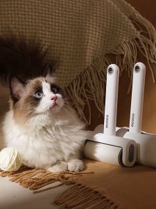 LODER ECOCO Lint Roller Dust Remover Pet Hair Remover with Tear-off Sheets Sticky Roller for Clothes Sofa Carpet