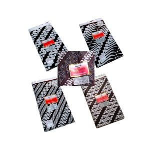 Kain Batik Liris Putih/Kain Batik Canting Mas/Samping Primimisima Cap Cent/Kain Batik Samping