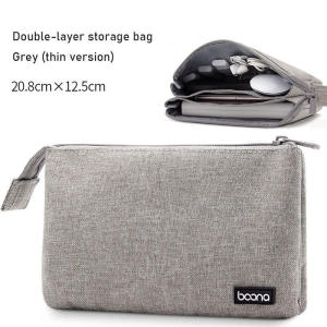 FCTravel Storage Bag Cable Cord Organizer Oxford Gadget Bag for Earphone Wire USB Charger
