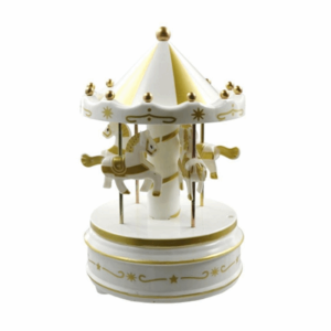 AAIV Thiết kế tinh tế Hộp nhạc quay vòng Băng chuyền Dễ sử dụng Phụ kiện bánh băng chuyền Tưởng tượng Sơn Đồ trang trí bánh xe đu quay Bánh