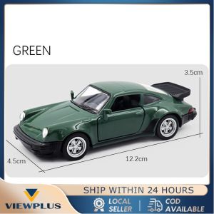 Miniauto Diecast Miniatur Mainan Mobil Metal 1978 Porsche 911 Turbo 1/36