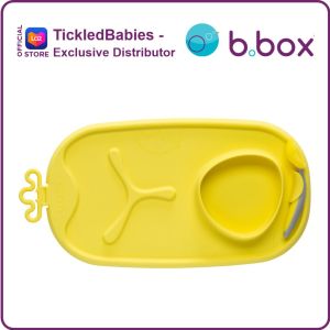bbox Roll n Go Mealtime Mat with Spoon --- ( b.box australia toddler lunch dinner travel )