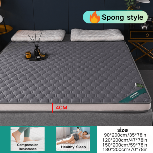 MAIA Latex Mattress Bed Foam 90/120/150/180 Mattress Queen Size Foam Mattress Topper Dustproof Anti-Mite Antibacterial