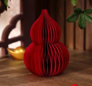 Chinese New Year Honeycomb Decorations Gourd Ornament Folding Home Space Layout Christmas Spring Festival Wedding Decoration