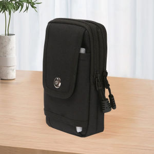 【New Arrival】 7Inch Fanny Pack for Outdoor Camping Multi-Pocket Waist Bag with Adjustable Belt