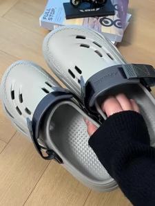 G7 Big Mouth Monkey Crocs Mens Anti-Slip and Anti-Odor Shoes 2025 New Outdoor Beach Breathable Closed-Toe Cushioned Slippers for Men 7/7