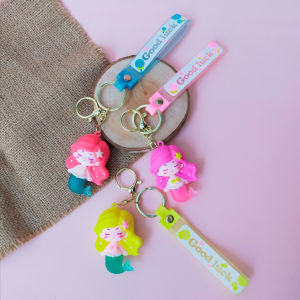 Gantungan Kunci motor gantungan tas key chain little mermaid good luck Motor Mobil Tas
