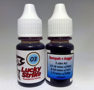 Essen oplosan Ikan Mas BERGARANSI - Ls 03 Rempah + Anggur Esen Ikan Babon/Induk/Galapung & Galatama Jaminan Gacor dan Neter
