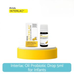 Interlac Probiotik Drops 5ml - Menjaga Kesehatan Saluran Pencernaan Bayi dan Anak 5 ml
