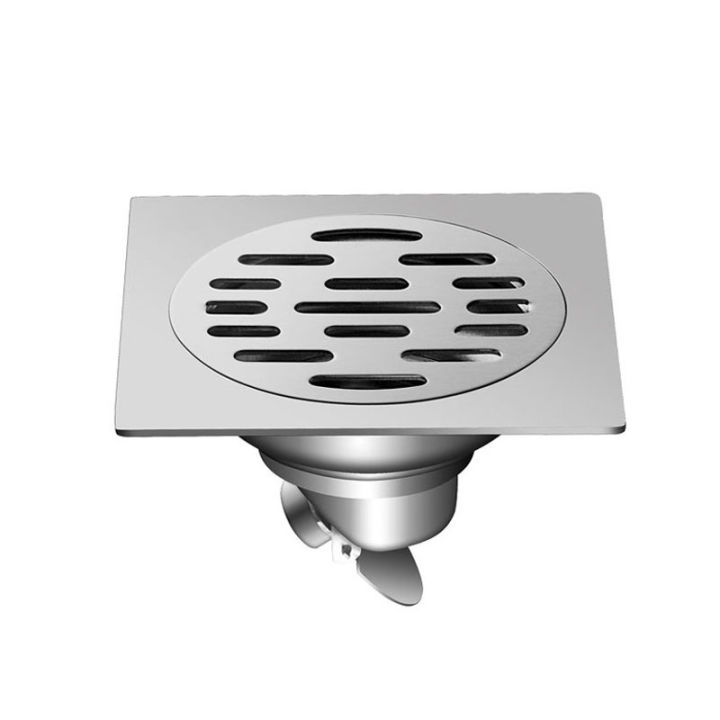 ZOOKV 304 Stainless Steel Floor Drain Bathroom Shower Floor Traps Home