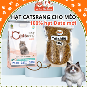 Thức ăn hạt Catsrang Hàn Quốc cho Mèo mọi độ tuổi 1Kg