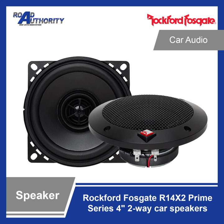 Rockford Fosgate R14X2 Prime Series 4" 2way car speakers Lazada PH