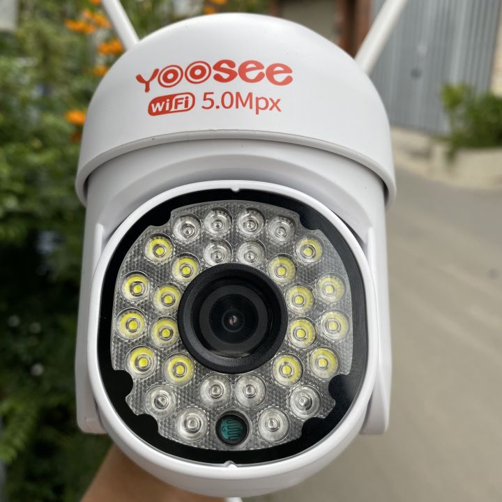 CAMERA YOOSEE PTZ MINI 28 LED 5V FHD CHỐNG NƯỚC NGOÀI TRỜI XOAY 360 ĐỘ - QUAY ĐÊM CÓ MÀU - PTZ28LED