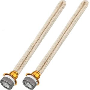 Gói 2 đầu đốt xúc tác bấc cho aromatherapies đèn dầu phụ kiện thay thế sợi bông đường kính 18mm