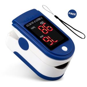 Finger Pulse Oximeter OLED Blood Oxygen Monitor Fingertip Pulse Oximeter LED Display SPO2 PR PI Heart Rate Measurement Quick Detection in 8s
