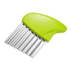 Potato Chip Slicer Dough Vegetable Crinkle Wavy Slicer Potato Chopper French Fry Maker Tool Easy to Use