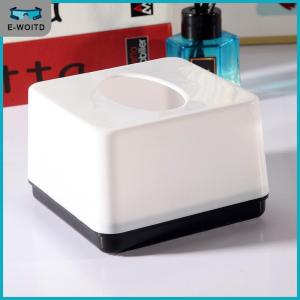 【E-WOITD】 กล่องกระดาษทิชชูพลาสติกทรงสี่เหลี่ยมใช้ในเชิงพาณิชย์กล่องกระดาษทิชชู่สำหรับบ้านร้านอาหารห้องนั่งเล่นพิมพ์โลโก้ได้ง่าย