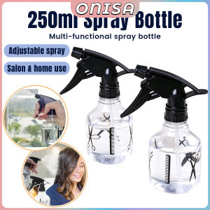 Onisa 250ml Hand‑press Spray Bottle Leak‑Proof Fine Mist Sprayer For Hair Salon Plant Watering Cleaning
