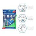 Isi 10 Interdental Brush Sikat Gigi Interdental Behel Sikat Gigi Ortho Behel Braces. 