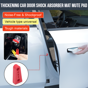 Thickening Car Door Shock Absorber Mat Mute Pad 4/8pcs Universal Car Door Closing Shockproof Silicone Cushion Mute